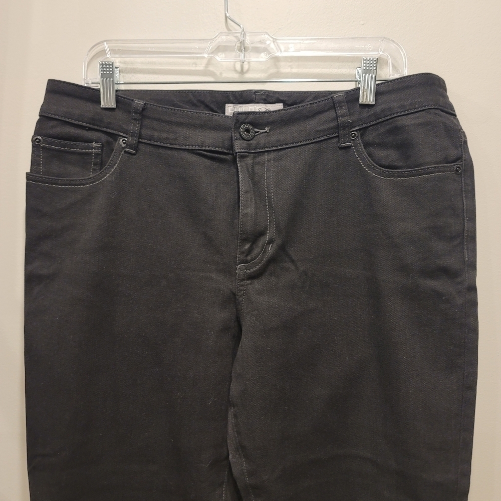 Chico's Platinum Ultimate Fit Slim Leg Jeans - Chico's 2 Short